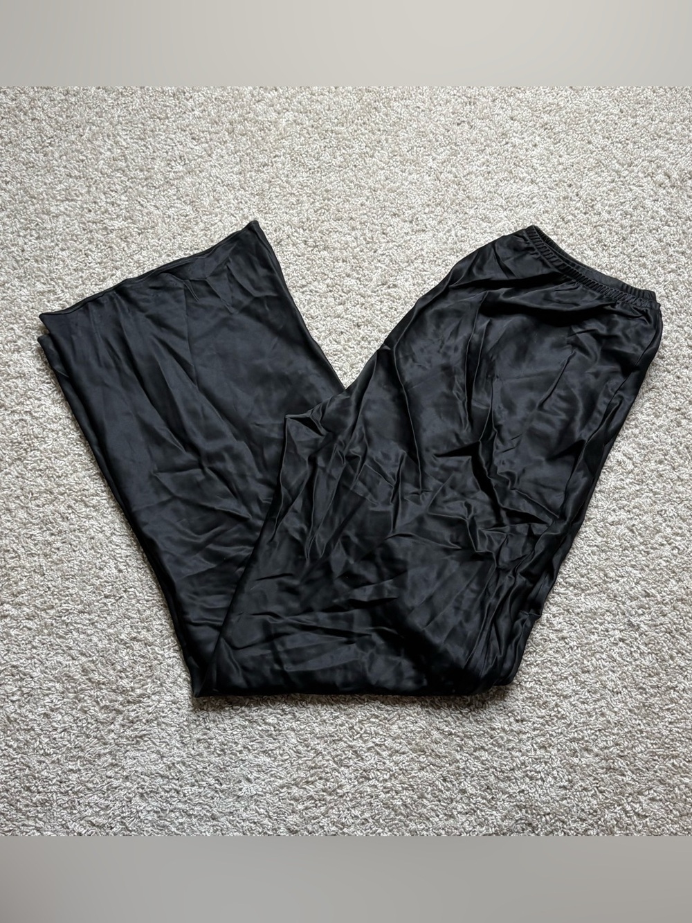 Reformation Loose Satin Pants